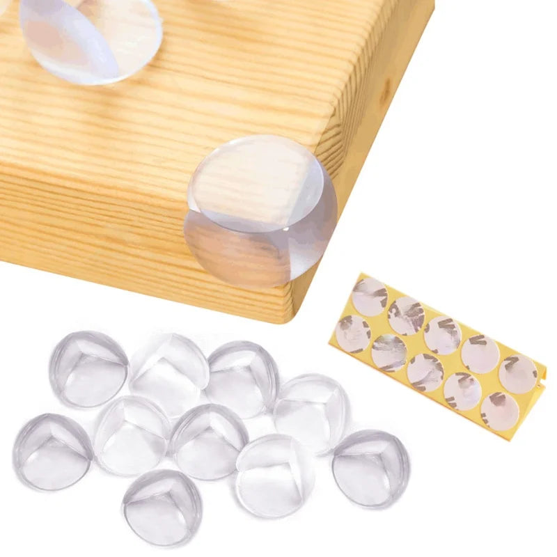 10Pcs Baby Safety Silicone Protector Table Corner Edge Protection Cover Electric Socket Protection Children Anticollision Guards