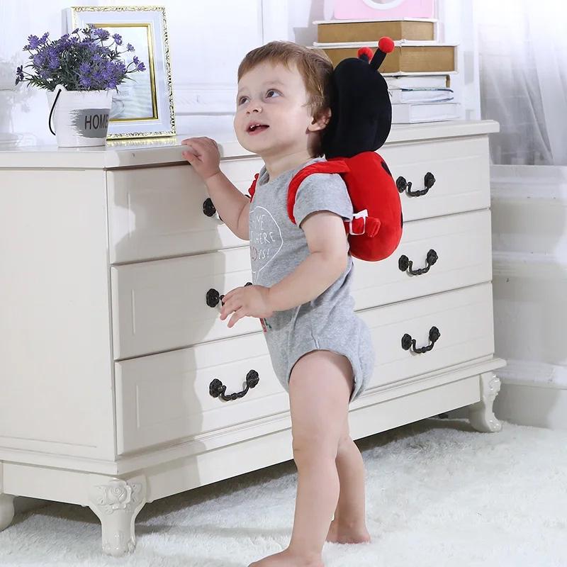 Baby Head Protector Backpack - Soft Cotton Safety Cushion