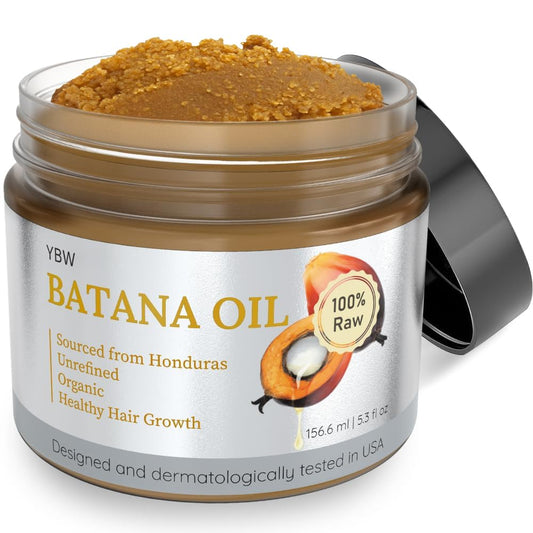 Batana Oil for Hair Growth Dr. Sebi Organic, Natural, Pure and 100% Raw Batana Oil Paste from Honduras - Botana Enhances Hair Thickness, Prevents Loss for Men and Women