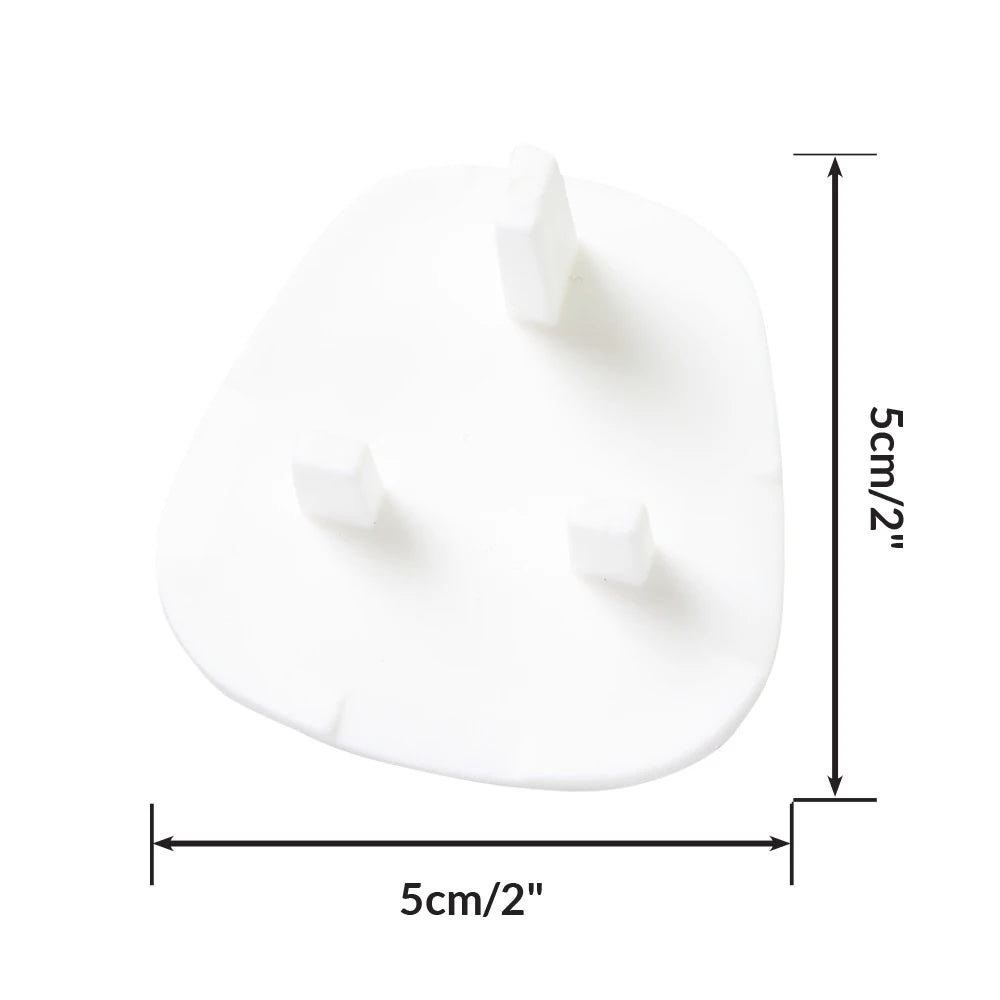 4Pcs/Lot UK/BS Standard Sockets Cover Baby Electric Outlet Plug Kids Electrical Safety Protector Protection Caps