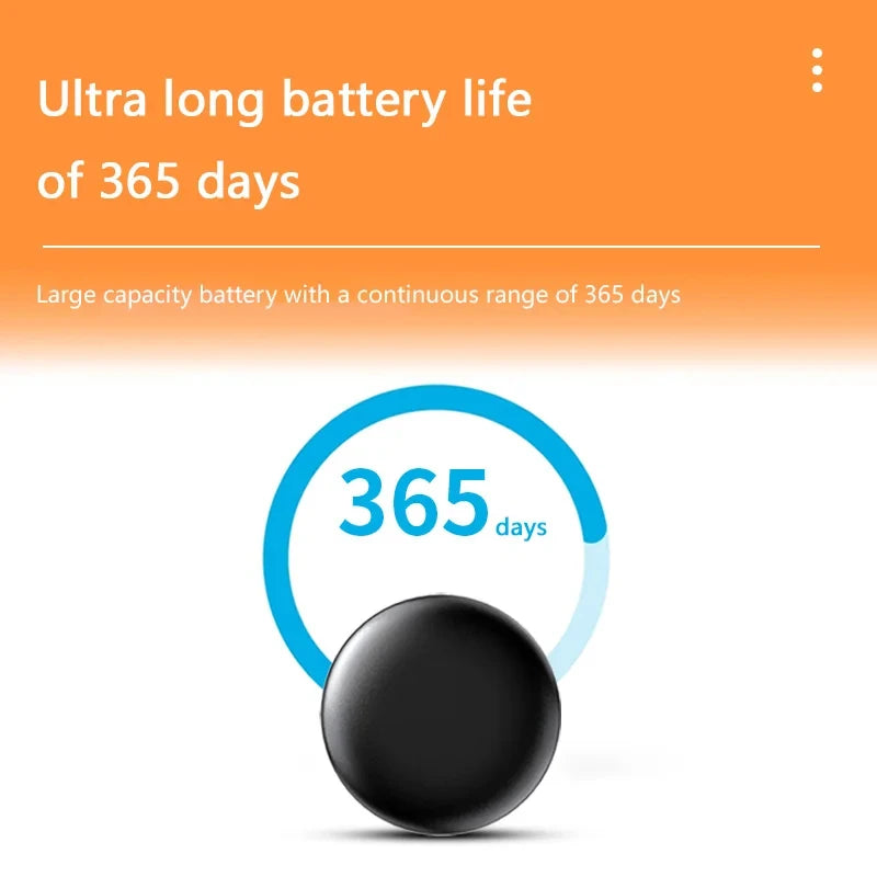 Smart Airtag Bluetooth 5.3 GPS Tracker Work with Android Ios System Air Tag Tracker Mini Locator Kids Bag Key Wall Finder