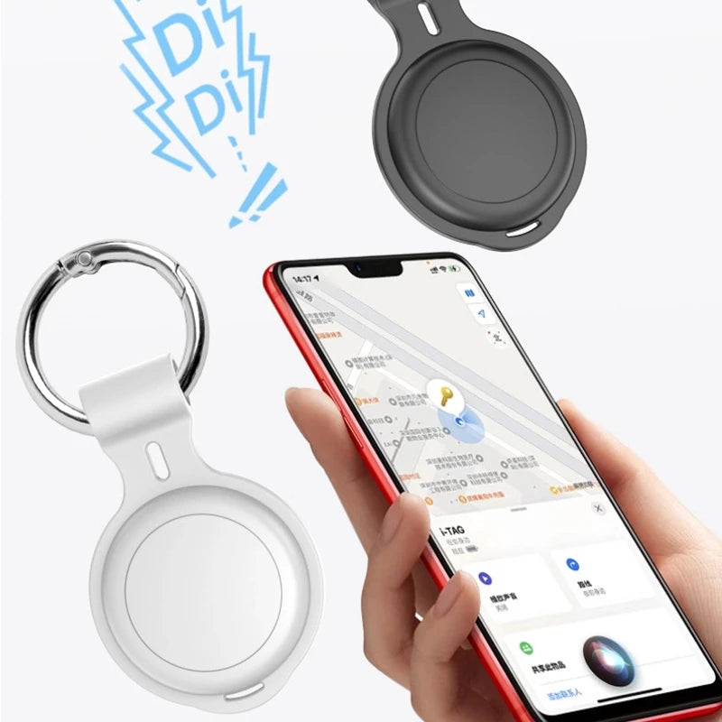 Mini GPS Tracker Air Tag Child Finder Pet Bike Bag Loss Tracker Smart Bluetooth Airtag for Apple Ios System Find My APP Tracker