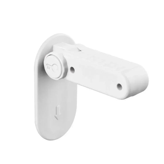 Door Lever Lock Universal Anti-Open Handle Child Baby Safety Locks Punch-Free Multifunction Hidden Button Buckle Safety Lock