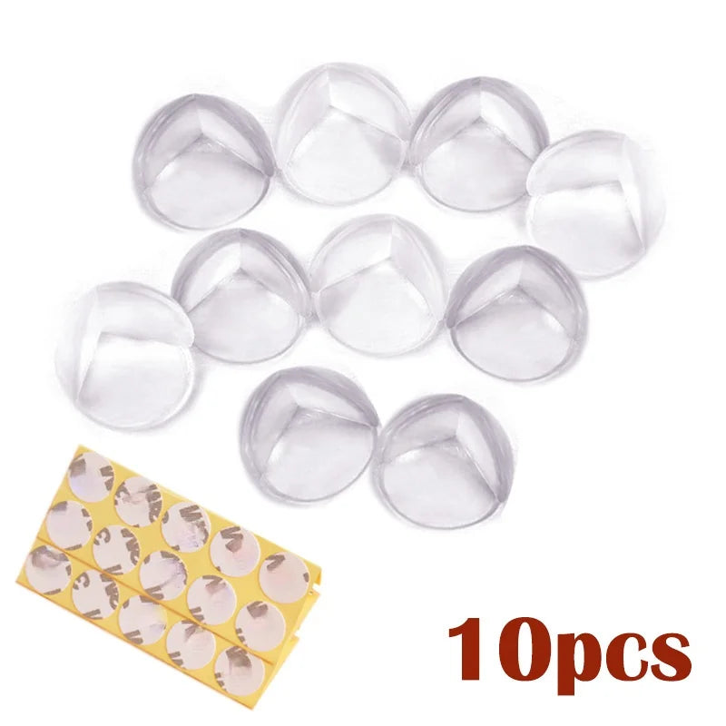 10Pcs Baby Safety Silicone Protector Table Corner Edge Protection Cover Electric Socket Protection Children Anticollision Guards